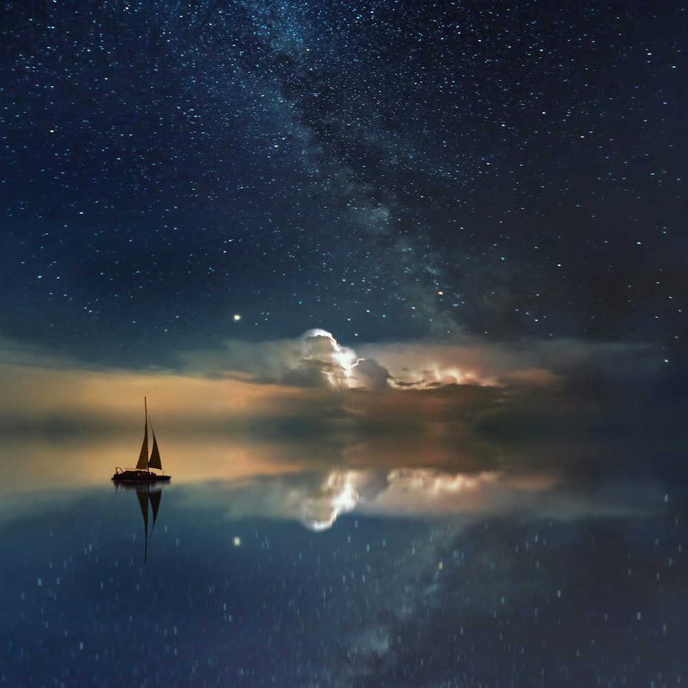 年度科幻巨制电影海报 - 宇宙星空与未来城市概念图
